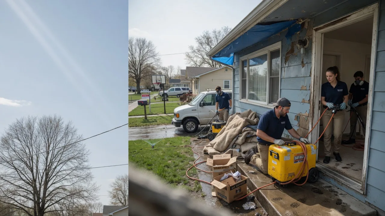 Basement Flood Cleanup in Camanche, IA near me